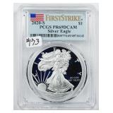 2020-S  $1  Silver Eagle   PCGS PR-69 DCAM