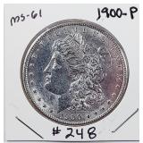 1900-P  Morgan Dollar   MS-61