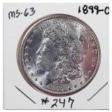 1899-O  Morgan Dollar   MS-63