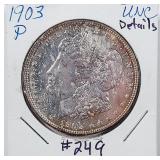 1903-P  Morgan Dollar   Unc details