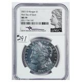 2021-D  Morgan Dollar   NGC MS-70  Mercanti label