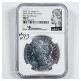 2021-O  Morgan Dollar   NGC MS-70  Mercanti label