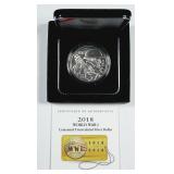 2018-P  World War I Centennial Comm. Silver Dollar