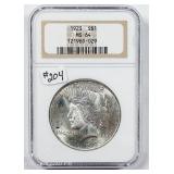 1923  Peace Dollar   NGC MS-64