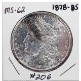 1878-S  Morgan Dollar   MS-63