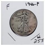 1946-P  Walking Liberty Half Dollar  F