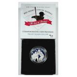 2022 Negro Leagues Baseball Comm Silver Dollar  PF