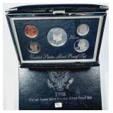 1998  US. Mint Premier Silver Proof set