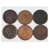 6  Low grade  Large Cents