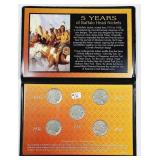 2  5 Years of Buffalo Head Nickels sets