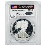 1986-S  $1 Silver Eagle  PCGS Gem Proof