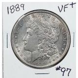 1889  Morgan Dollar   VF+