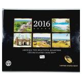 2016  US. Mint  ATB Quarters Uncirculated coin set