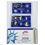 2008  US. Mint Proof set