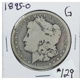 1895-O  Morgan Dollar   G  Better date