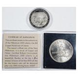 2000  $5 & $10  Republic of Liberia Unc