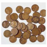 35  Lincoln Cents Teen's & 20's with MM's
