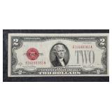 1928-G  $2 Legal Tender Red Seal  VF