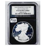 2012-S  $1 Silver Eagle   NGC PF-69 UC