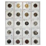 40  Washington Quarters   BU & PF  1965 - 1980-S