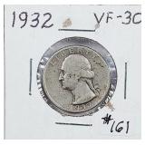 1932  Washington Quarter   VF-30  1st year