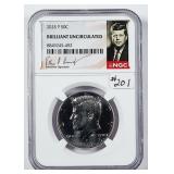 2025-P  Kennedy Half Dollar   NGC BU