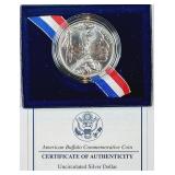 2001-P  American Buffalo Comm. Silver Dollar Unc
