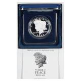 2025-S  Peace Dollar   Proof  Box & COA