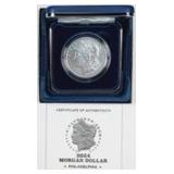 2024-P  Morgan Dollar   Unc   Box & COA