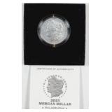 2023-P  Morgan Dollar   Unc   Box & COA