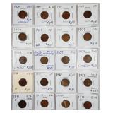 100 Lincon Cents in 2x2