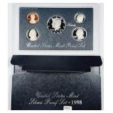 1998  US. Mint Silver Proof set