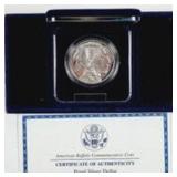 2001-P  American Buffalo Comm. Silver Dollar Proof