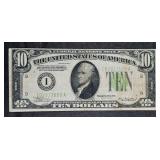 1934  $10 Federal Reserve Note  F  IA Block