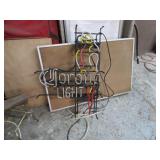 CORONA LIGHT NEON BEER SIGN