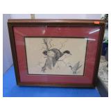 BILL BOLIN SIGNED DUCK PRINT
