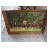 BUDWEISER CLYDESDALE WAGON PICTURE
