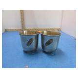 PEWTER PEANUT CUPS