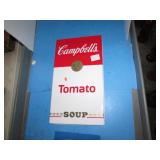 METAL CAMPBELLS SOUP SIGN