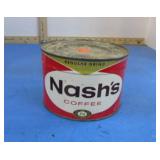 UNOPENED NASH COFFEE TIN