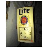 MILLER LITE CLOCK