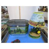 JOHN DEERE LAMP & ICE BUCKET