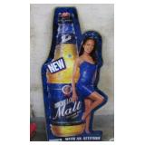 MICHELOB MALT METAL BEER SIGN