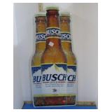 METAL BUSCH BEER SIGN