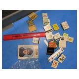 SOUVENIER MATCH BOOKS, ETC