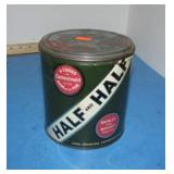 HALF AND HALF TOBACCO TIN