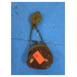 ANTIQUE CLIP ON PURSE & THIMBLE