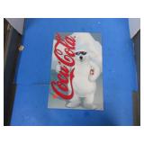 COCA COLA POLAR BEAR SIGN