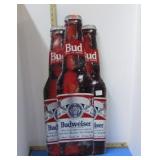 METAL BUDWEISER BEER SIGN