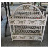 WICKER SHELF